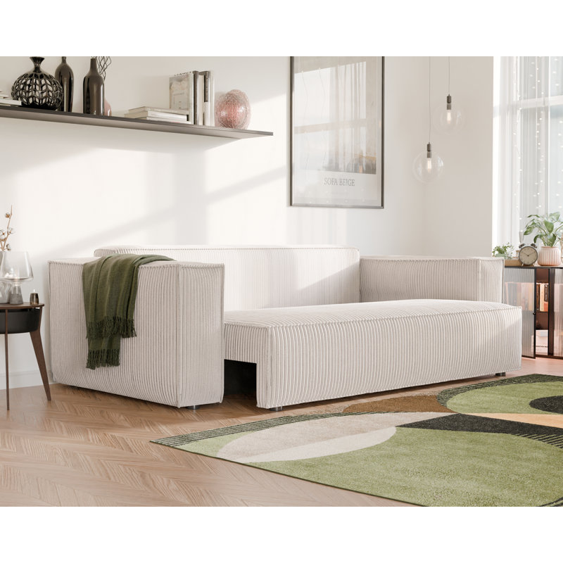 3 Seater Sofa, Cream