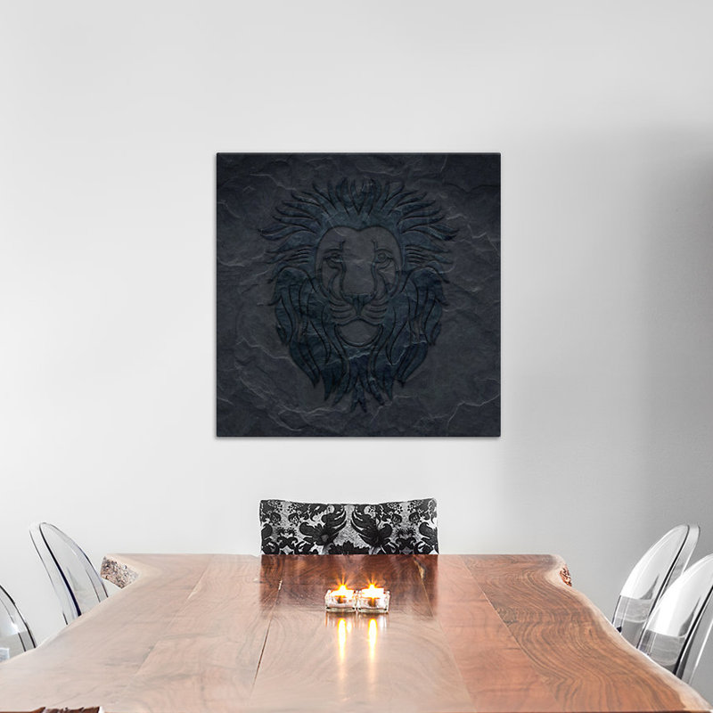 Divide and Conquer, impression sur toile tendue, H 18 po x l 18 po x P 1,5 po, Toile tendue, Pas de tapis