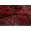 Tapis rouge foncé Malci Esari 6 pi 4 po x 9 pi 9 po
