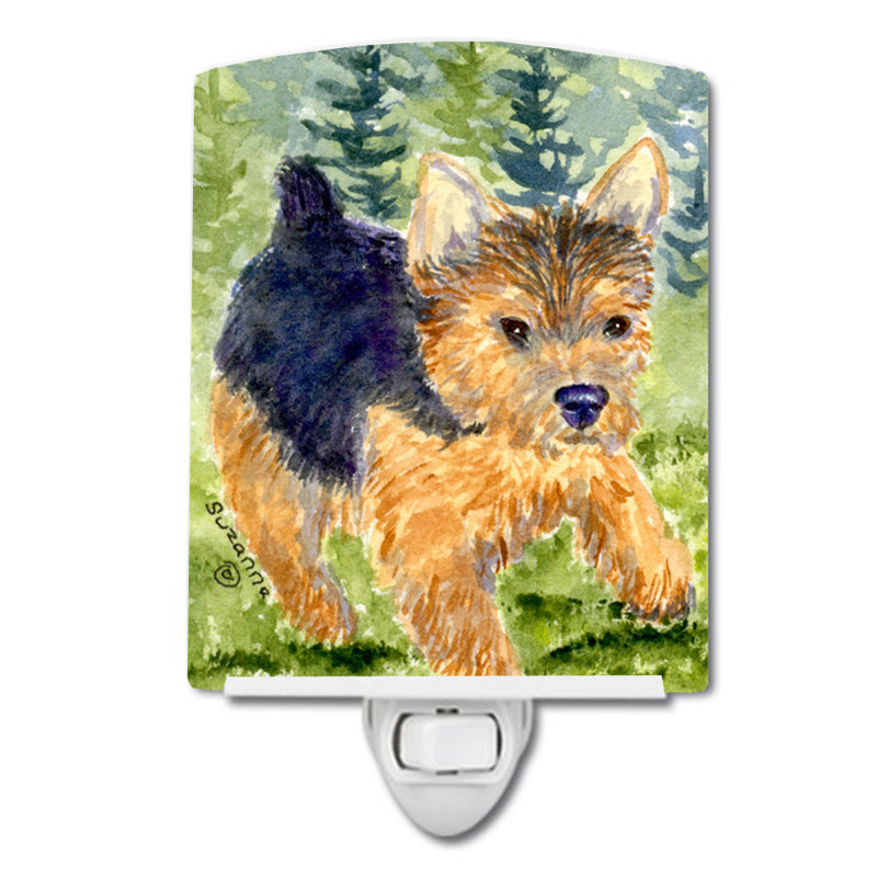 Norwich Terrier Ceramic Night Light