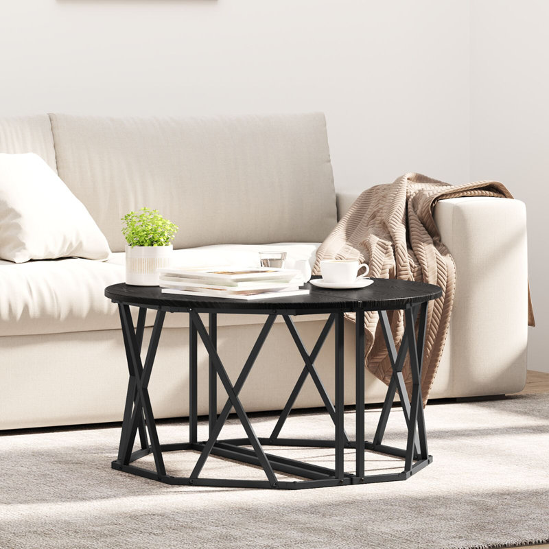 Coffee Table, Black Oak