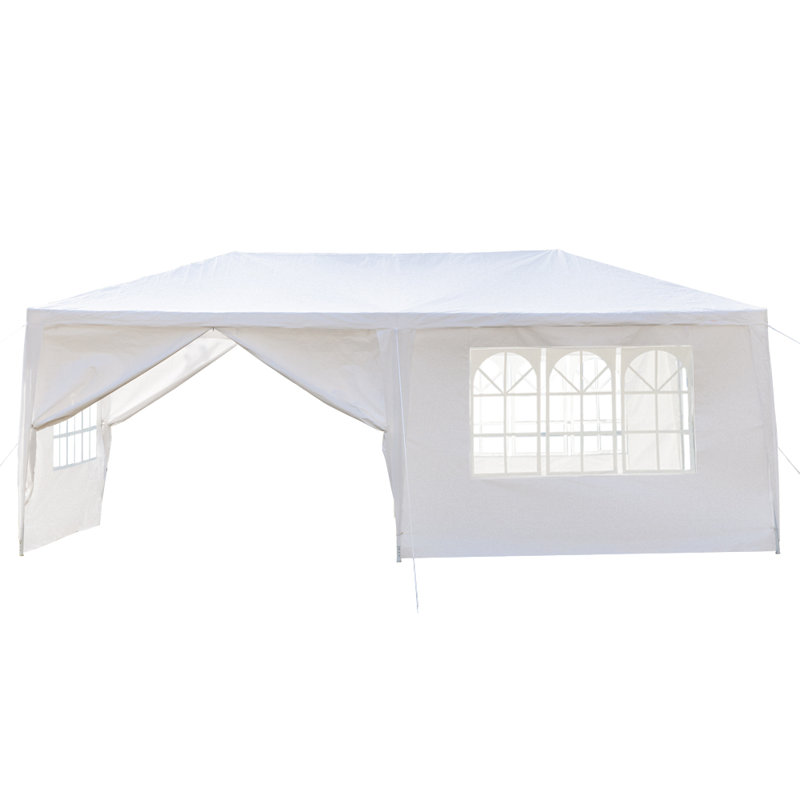 Pergolas blanches de 6 m (20 pi)