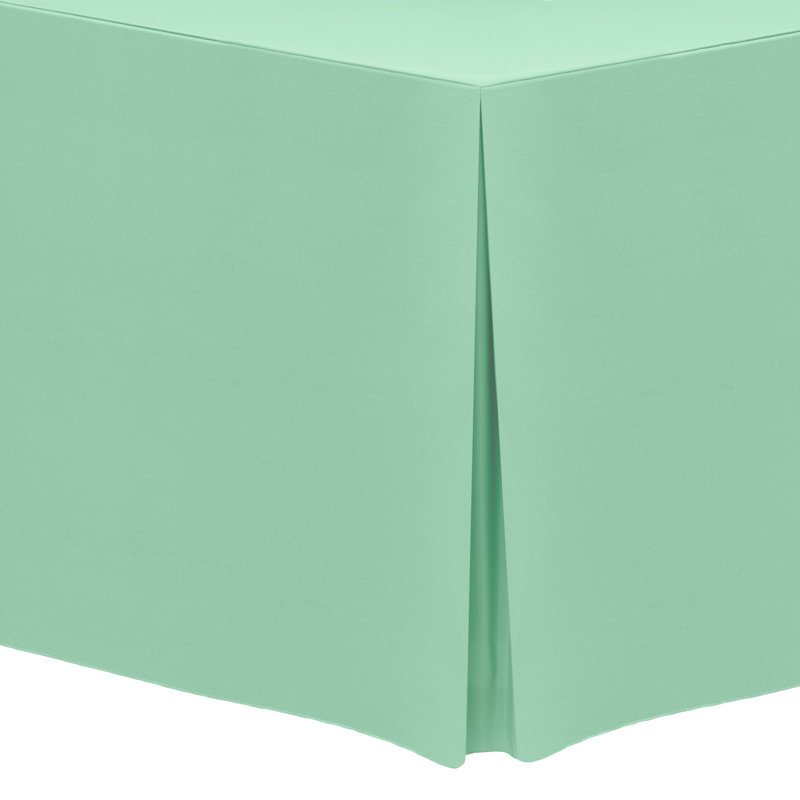 Solid Color Tablecloth, 18" x 48", 5, Mint