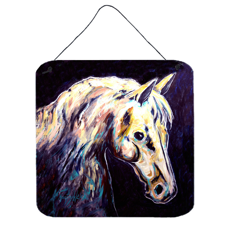 Décoration murale cavalier cheval