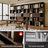 70.86'' H Set Of 2 Tall Bookcase and Bookshelf With Storage Drawes Book Display Case