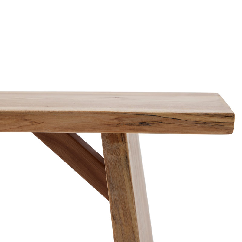 Banc de salle à manger en bois massif Ceyhan
