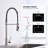 Modern Single Handle Commercial Spring High Arc Kitchen Faucet