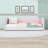Twin Upholstered Floor Bed with Armrests-129345885