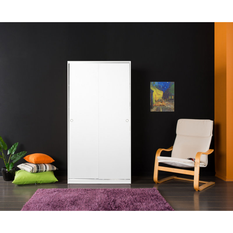 Gerling 2 Door Manufactured Wood Wardrobe