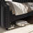 Easy Assembly King Size Platform Bed Frame  Upholstered Bed Frame Space Saving, for Living Room, Guest Room-979429563-979429541