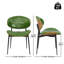 46cm H Upholstered Metal Side Chair-1256425117