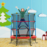 Ehrhart 6' Round Kid / Toddler Trampoline with Safety Enclosure