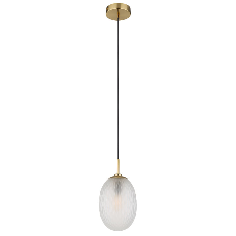 Beshoy 1 - Light Gold Pendant, Satin