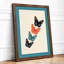 Butterfly Specimens Botanical - Framed Print-177362851-177362863