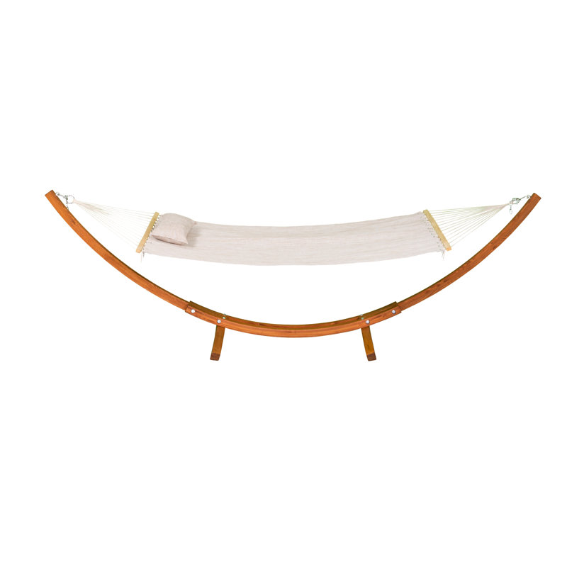 Support de hamac en bois