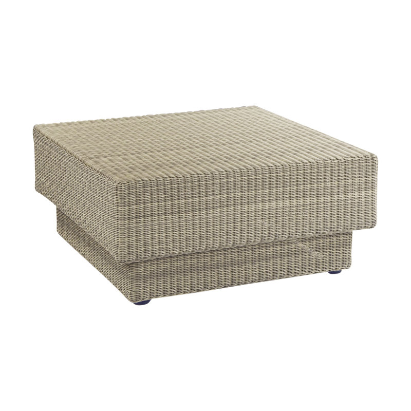 Westport Outdoor Square Coffee Table, Sea Salt