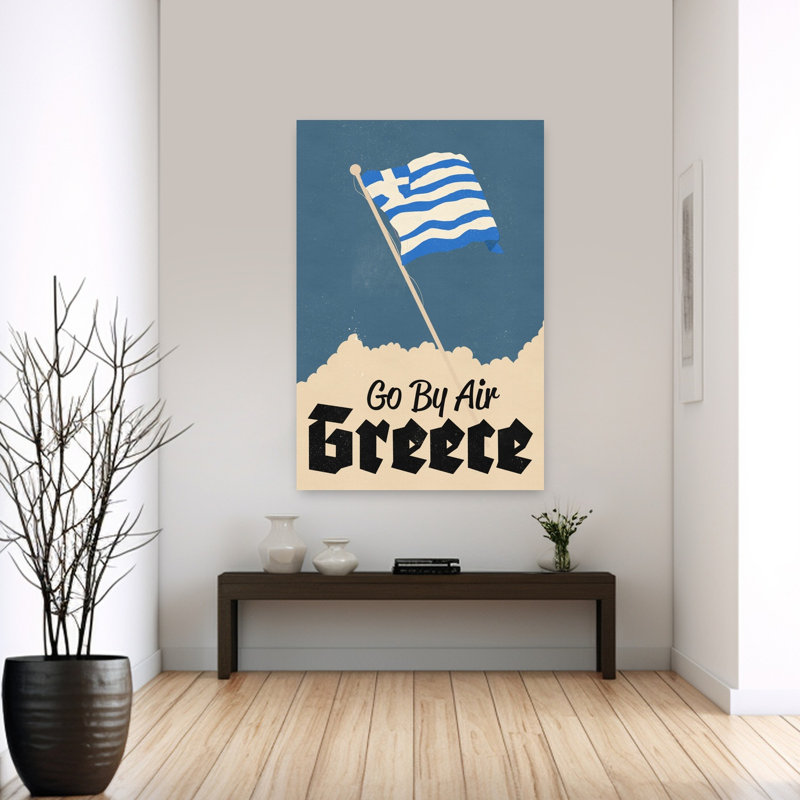Art rétro rétro de la Grèce rétro