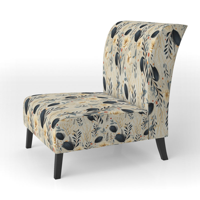 Fauteuil de chambre rembourré Nomadic Elegance