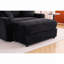 Chaise d'appoint moderne avec repose-pieds amovible-1872481052