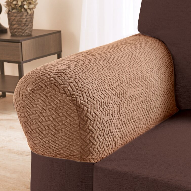Polyester T-Cushion Sofa Slipcover