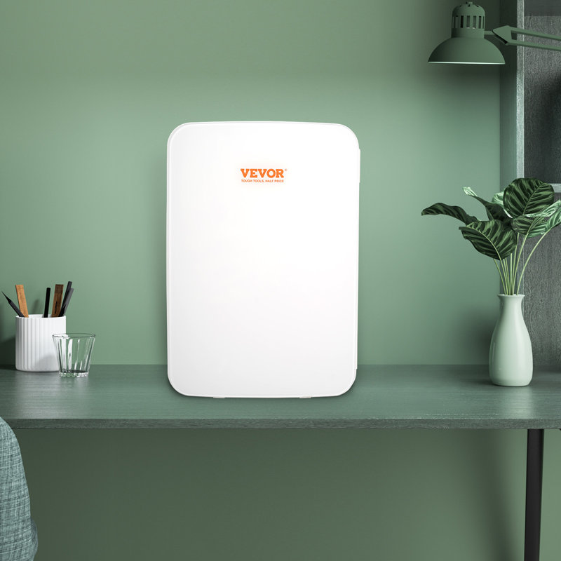 Compact White Smart 10L Mini Fridge with Handles