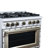 Ambassador 36" Gas range in White
