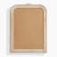 Francine Solid Wood Freestanding Overmantle Arch Mirror - Modern Regency Design-1178809858
