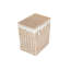 Wicker Laundry Hamper Basket with Lining-2133665395-2133665394