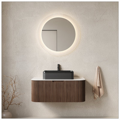Ensemble de meuble-lavabo mural 30 po