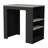 Kitchen Island with 3-Side Shelves-1878194676