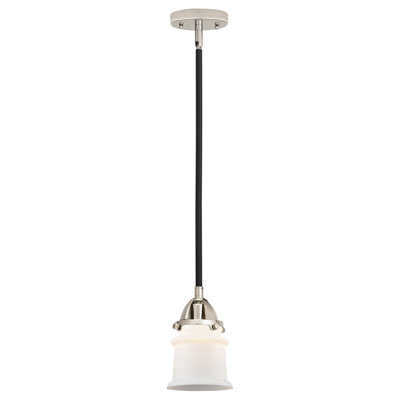 Nouveau 2 - Alvi - 1 Light Stem Hung Mini Pendant - LED Bulb - - Seedy Shade