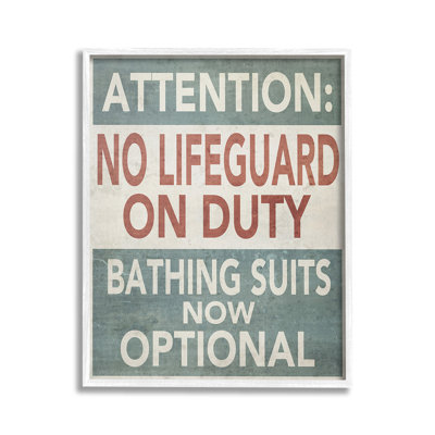 Bc-516_FG " Funny Bathing Suits Optional " by Graffitee Studios