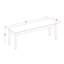 L'ensemble de mobilier de salle à manger 5 pièces comprend une table de cuisine rectangulaire avec rallonge papillon et 4 chaises de salle à manger, acajou-386851228-386851229