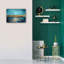 «Blue Sunset» par Svetlana Aleynikova, art mural sur toile-680594845