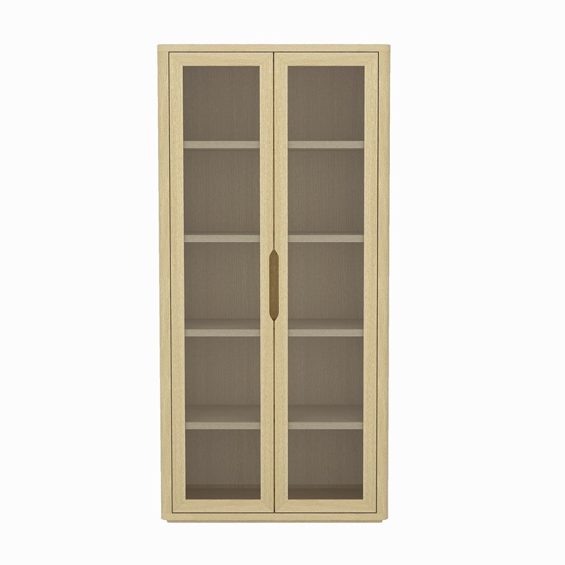 Bibliothèque 38 "en chêne naturel