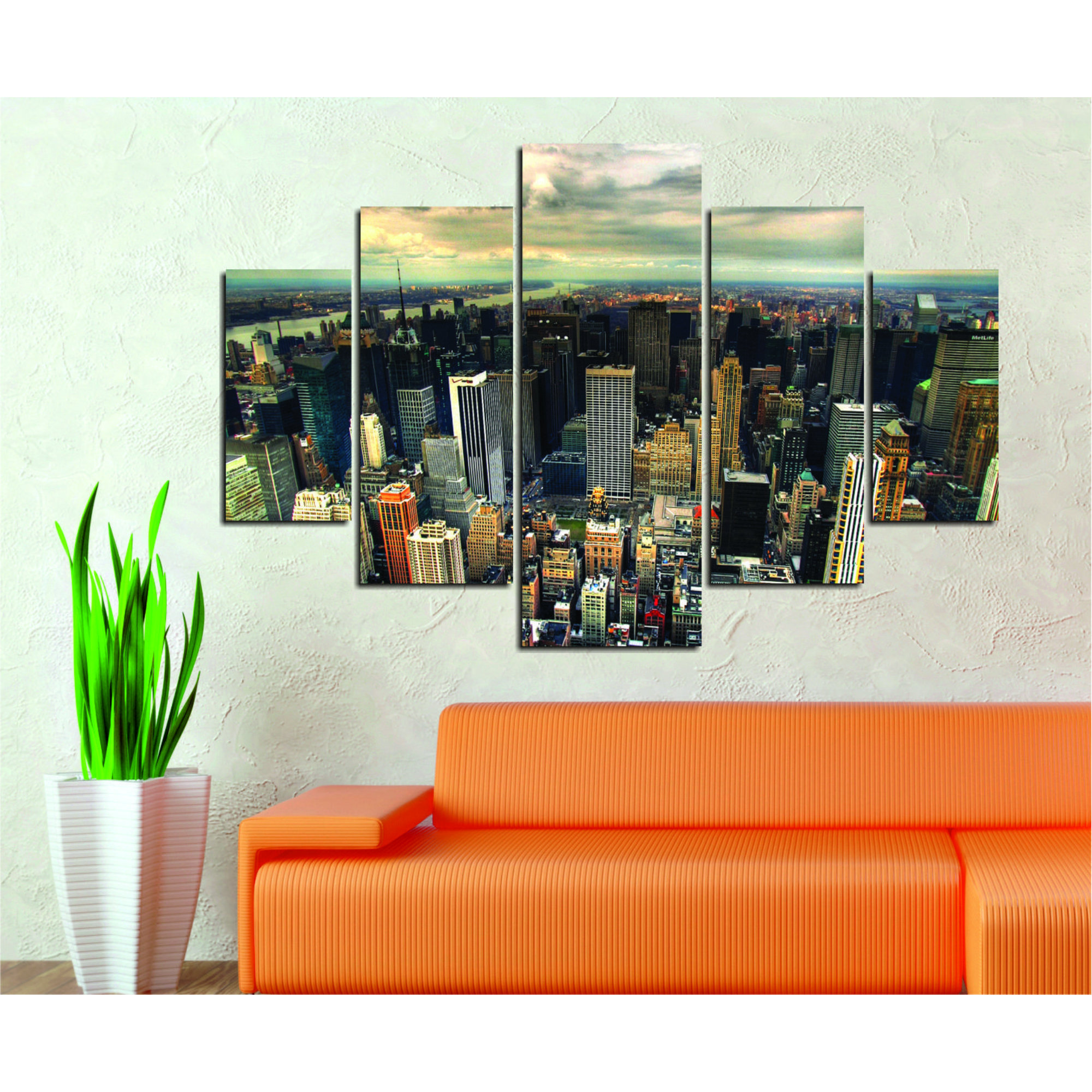 East Urban Home 5 Piece Unframed Graphic Art on MDF - Wayfair Canada