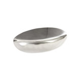 Liquid Silver River Stone Solid Coffee Table