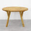 Watheroo Oak Round Solid Wood Dining Table-141562852-141562855