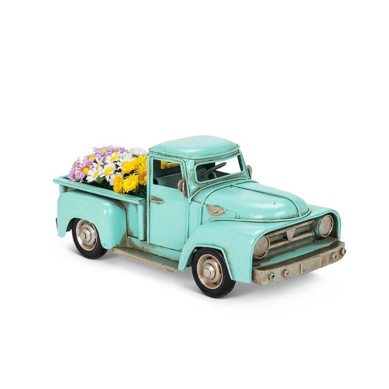 Camion Feltman avec fleurs