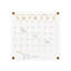 Calendrier mural en acrylique avec marqueur effaçable à sec Martha Stewart Grayson-89798284