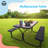 Eugenides 6 - Person 59'' Long Picnic Table Set