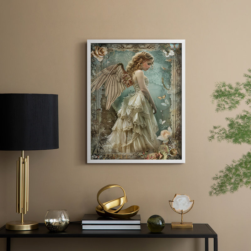 WOMEN Series CECLX III - reproduction encadrée de qualité supérieure - prête à être accrochée - aucun clou requis