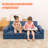 Mascoutah Kids 3'' Club Chair and Ottoman-171415055