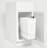 Rev-A-Shelf 20 Quart Pull-Out Waste Container Trash Can, White