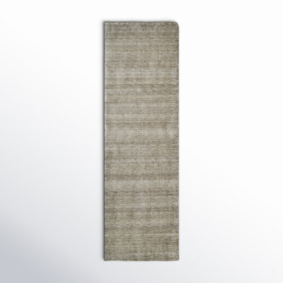Kaden Handmade Wool Gray Rug