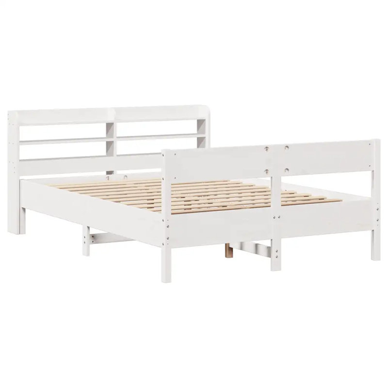 Campton Bed, White, 90cm x 190cm