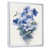 White Floater Framed