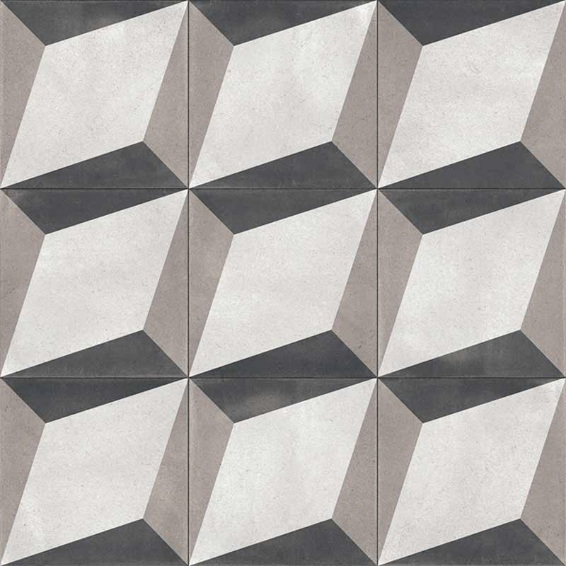 Carreau de porcelaine pour plancher et mur 24 po x 24 po Bondi Blocks