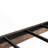 Queen Size Floating Bed Frame With LED Lights, Heavy Duty Metal Platform-633114699