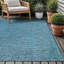 Tapis intérieur / extérieur bleu turquoise-956255724